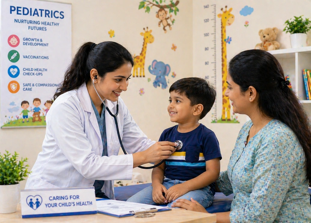 Paediatric consultation at Curolive Care Sarjapur